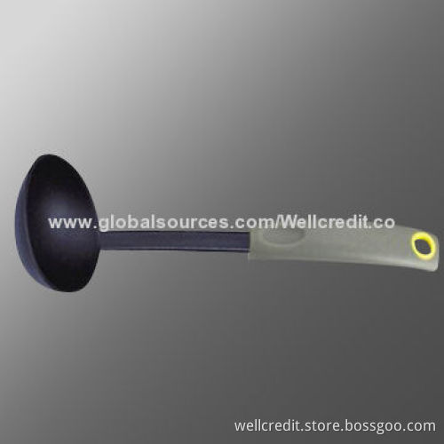 Good-quality nylon ladle with PP handle